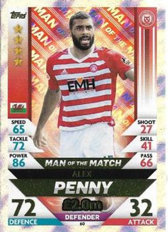 2018 Topps Match Attax SPFL #60 Base