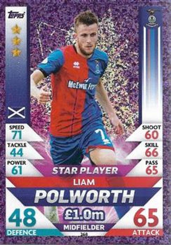 2018 Topps Match Attax SPFL #268 Base