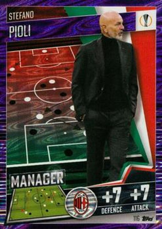 2021 Topps Match Attax 101 #116 Purple