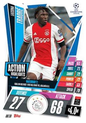 2020 Topps Match Attax UEFA Champions League Extra #AH10 Action Highlights