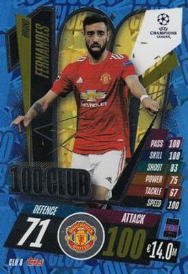 2020 Topps Match Attax UEFA Champions League Extra #CLU8 100 Club