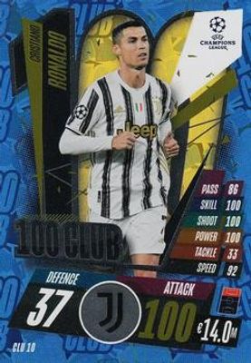 2020 Topps Match Attax UEFA Champions League Extra #CLU10 100 Club
