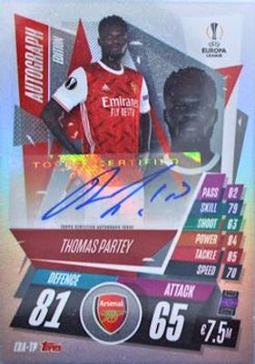 2020 Topps Match Attax UEFA Champions League Extra #EXA-TP Autographs