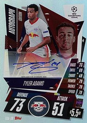 2020 Topps Match Attax UEFA Champions League Extra #EXA-TD Autographs