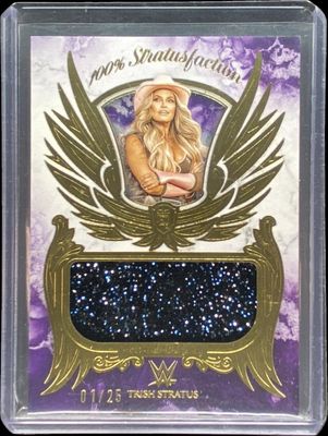2025 Topps Royalty WWE #TSR-1 100 Percent Stratusfaction /25