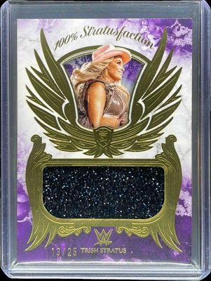 2025 Topps Royalty WWE #TSR-5 100 Percent Stratusfaction /25