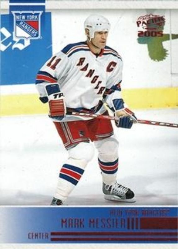 Mark Messier 2004 Pacific #177 Red RAW
