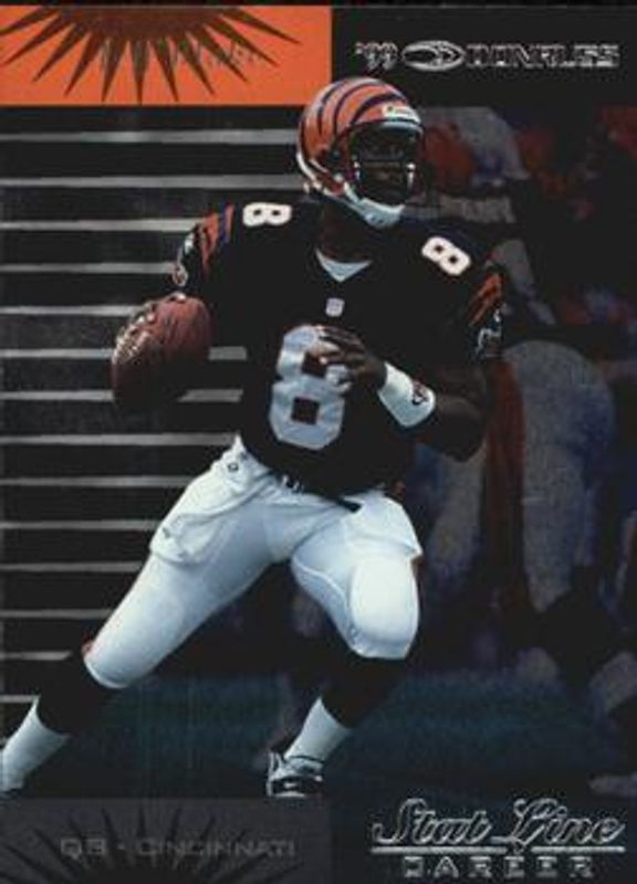 Jeff Blake 1999 Donruss #27 Stat Line Career /223 RAW