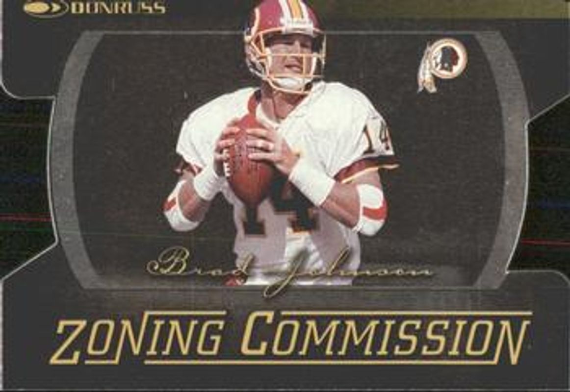Brad Johnson 1999 Donruss #ZC3 Zoning Commission /1000 RAW