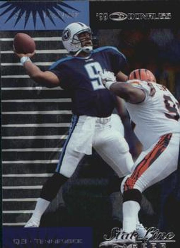 Steve McNair 1999 Donruss #131 Stat Line Career /223 RAW