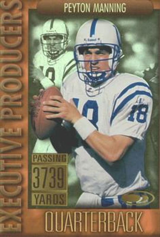 Peyton Manning 1999 Donruss #EP1-14 Executive Producers /3497 RAW