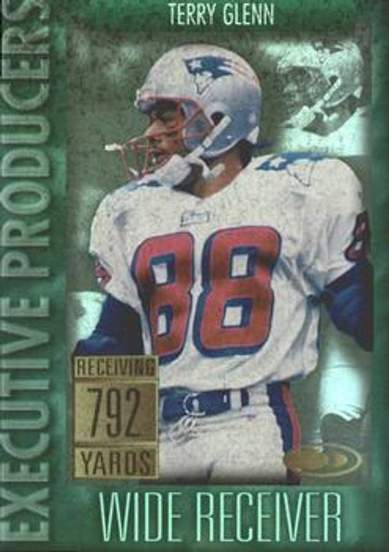 Terry Glenn 1999 Donruss #EP1-41 Executive Producers /3497 RAW