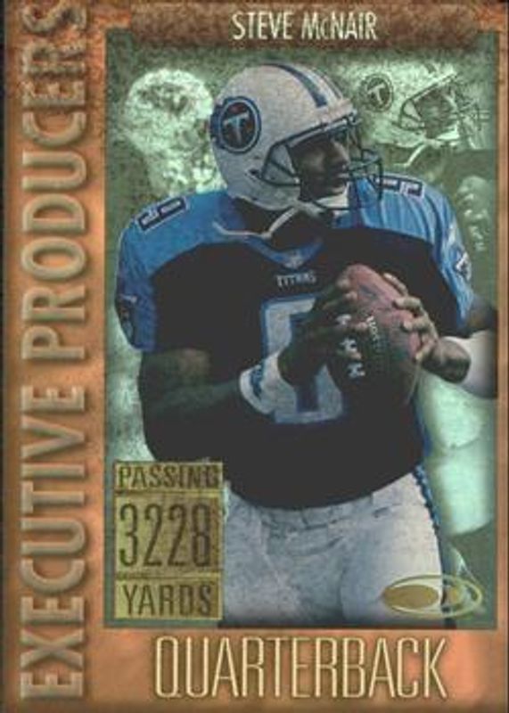 Steve McNair 1999 Donruss #EP1-9 Executive Producers /3497 RAW