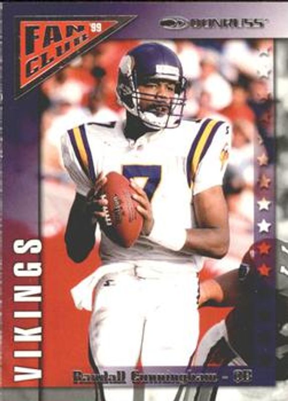 Randall Cunningham 1999 Donruss #FC17 Fan Club - Silver RAW