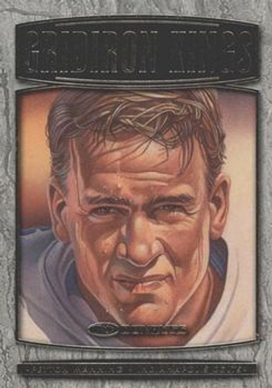Peyton Manning 1999 Donruss #GK18 Gridiron Kings /5000 RAW