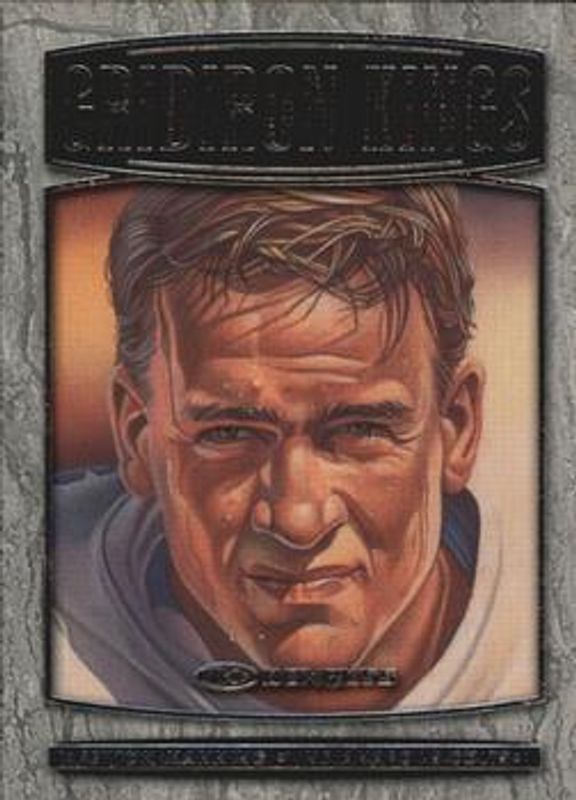 Peyton Manning 1999 Donruss #GK18 Gridiron Kings - Canvas /5000 RAW