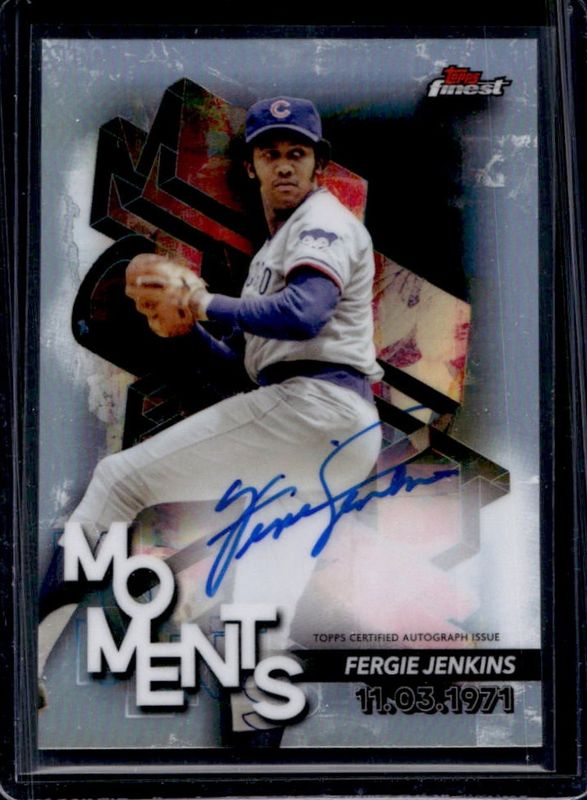 2024 Topps Finest #FMA-FJ Finest Moments Autographs