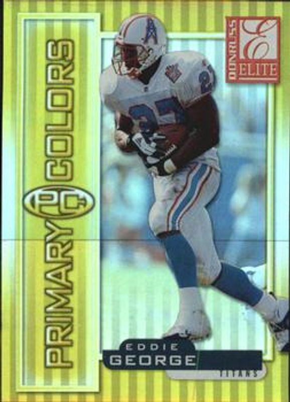 1999 Donruss Elite #9 Primary Colors - Yellow /1875