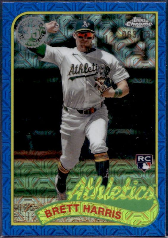 2024 Topps Update #T89CU-31 1989 Topps Baseball Chrome Silver Pack - Blue Refractor /150