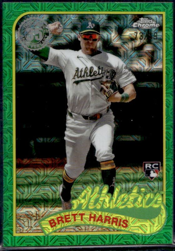 2024 Topps Update #T89CU-31 1989 Topps Baseball Chrome Silver Pack - Green Refractor /99