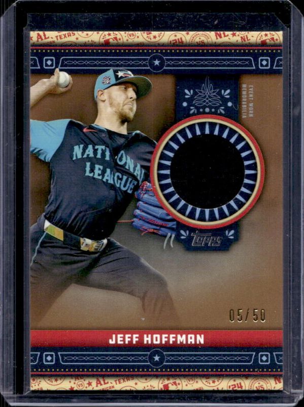 2024 Topps Update #ASR-JH All Star Stitches Relics - Gold /50