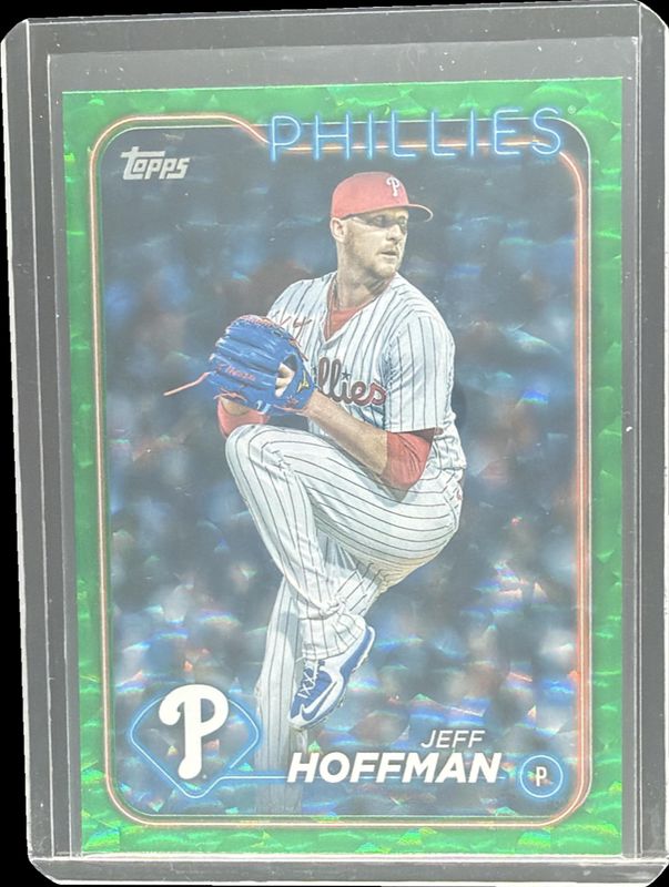 2024 Topps Update #US232 Green Crackle Foilboard /499