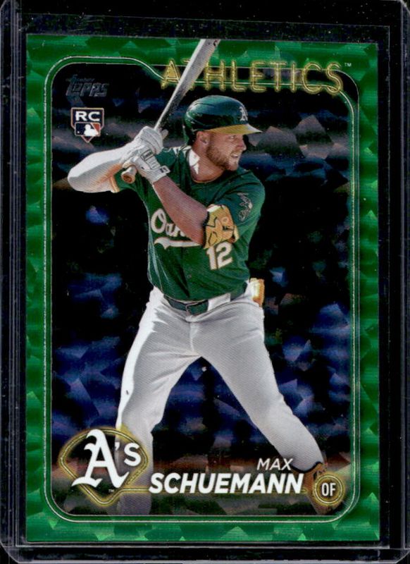 2024 Topps Update #US220 Green Crackle Foilboard /499