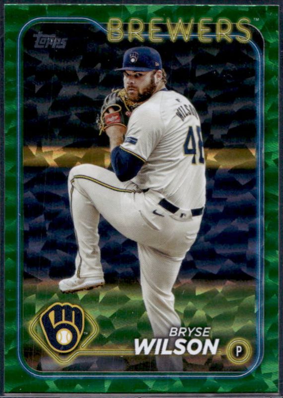 2024 Topps Update #US45 Green Crackle Foilboard /499
