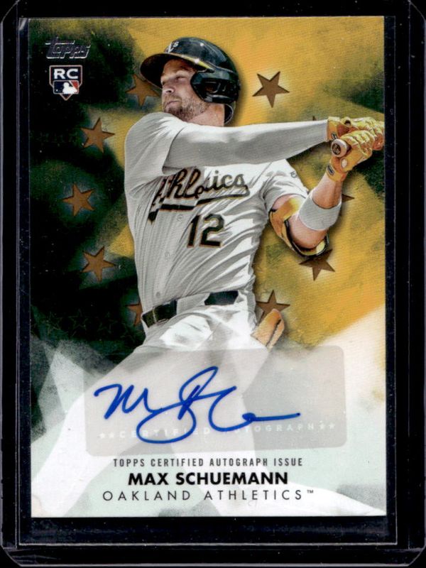2024 Topps Update #BSAU-MS Baseball Stars Autographs - Gold /50
