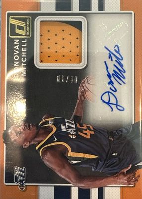 2017 Donruss #RS-DM Rookie Materials Signatures - Prime /10