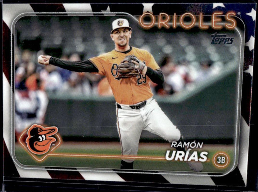 2024 Topps Update #US328 Independence Day /76