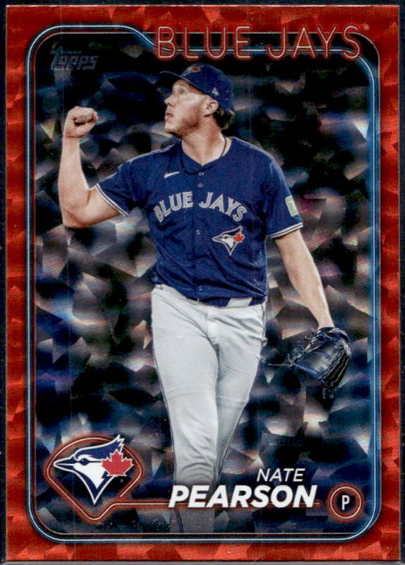 2024 Topps Update #US40 Orange Crackle Foilboard /299