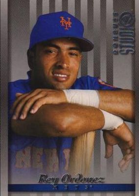 Rey Ordonez 1998 Metal Universe #105 Precious Metal Gems /50