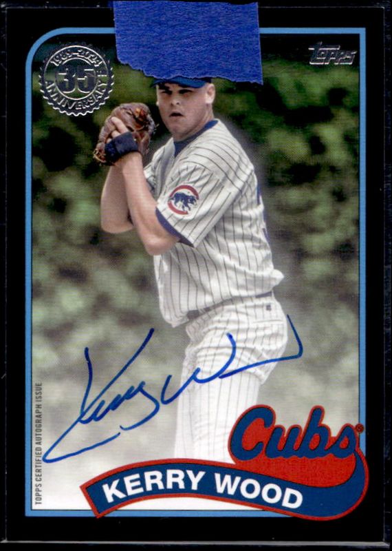 2024 Topps Update #89BA2-KW 1989 Topps Baseball Autographs - Black /199
