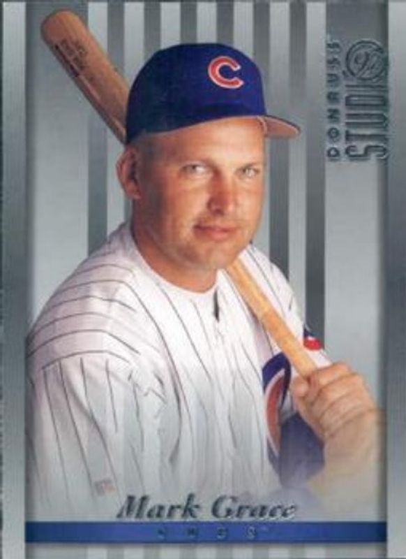 Mark Grace 1997 Donruss Studio #66 Base RAW