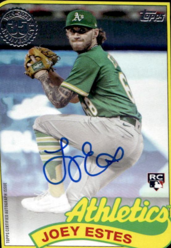 2024 Topps Update #89BA2-JE 1989 Topps Baseball Autographs - Black /199