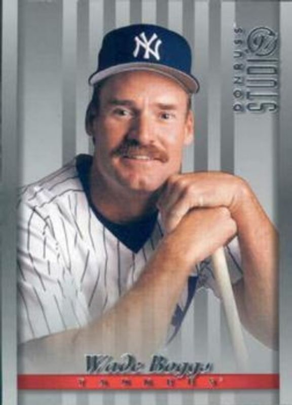 Wade Boggs 1997 Donruss Studio #47 Base RAW