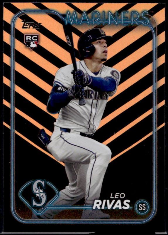 2024 Topps Update #US279 Orange & Black Foil