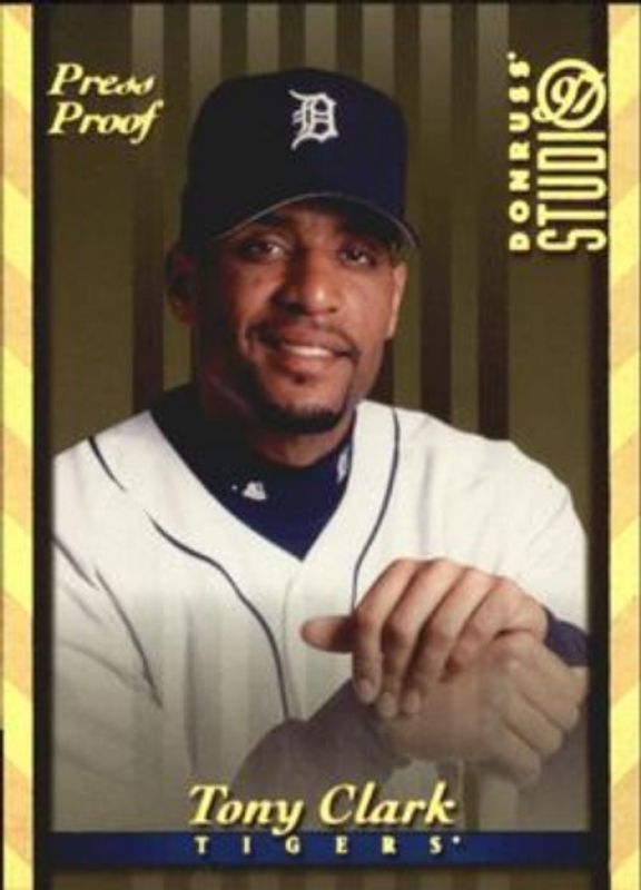Clark 1997 Donruss Studio #100 Press Proof Gold RAW