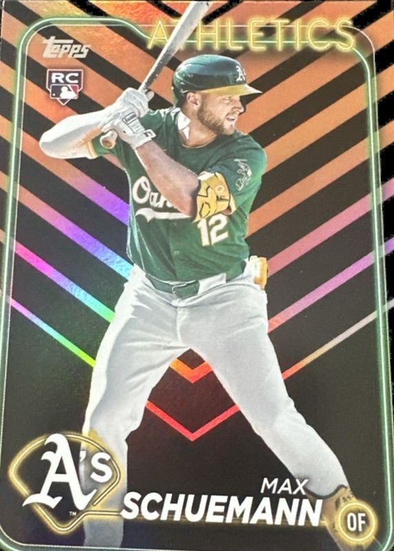 2024 Topps Update #US220 Orange & Black Foil