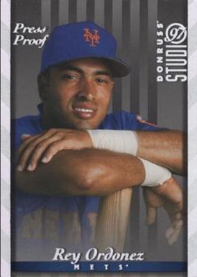 Rey Ordonez 1998 Metal Universe #105 Precious Metal Gems /50