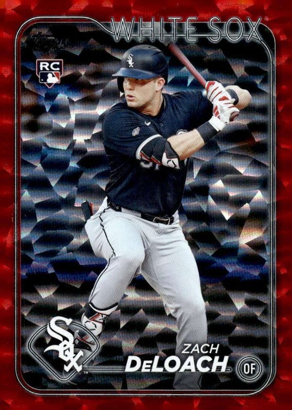 2024 Topps Update #US320 Red Crackle Foilboard /199