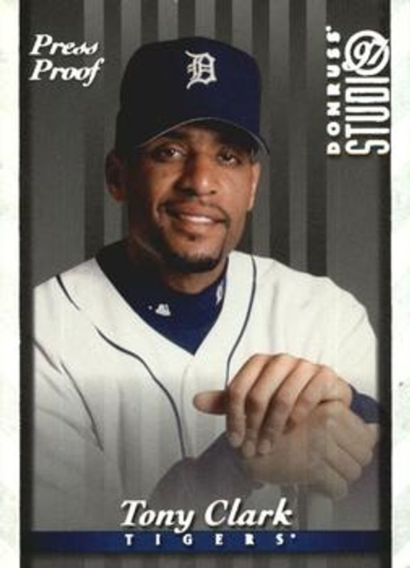 Clark 1997 Donruss Studio #100 Press Proof Silver RAW