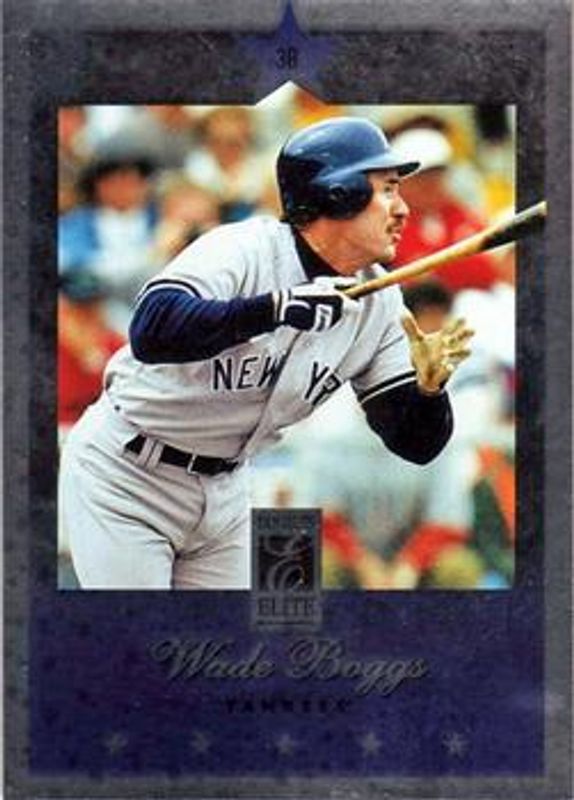 Wade Boggs 1997 Donruss Elite #47 Base RAW