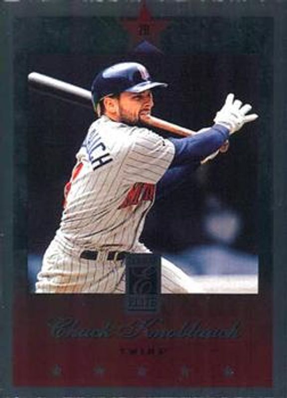 Chuck Knoblauch 1997 Donruss Elite #33 Base RAW