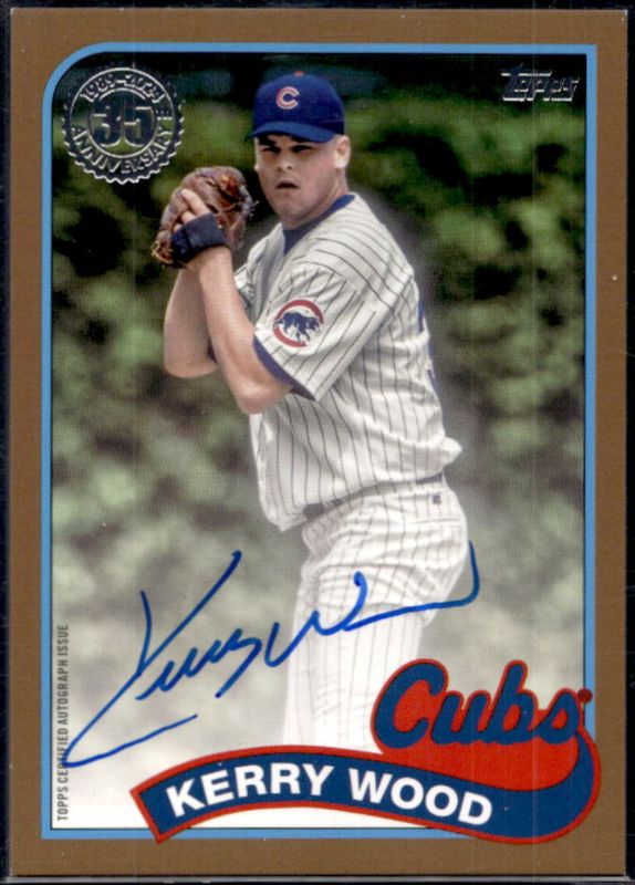 2024 Topps Update #89BA2-KW 1989 Topps Baseball Autographs - Gold /50