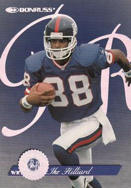 Ike Hilliard 1997 Donruss #1 Rated Rookie RAW