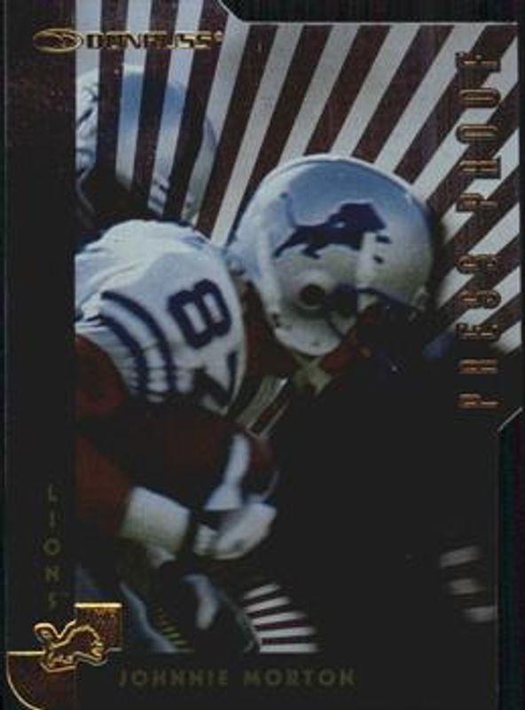 Johnnie Morton 1997 Donruss #144 Press Proof Gold Die-Cut RAW