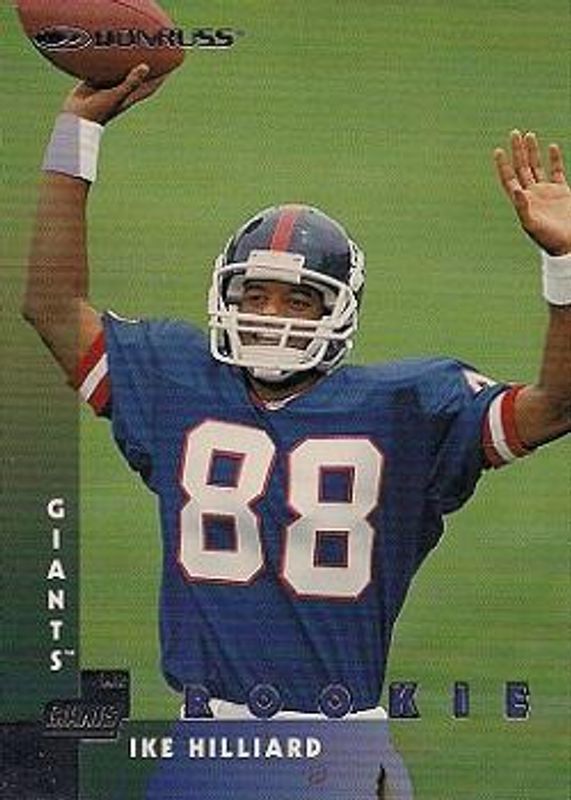 Ike Hilliard 1997 Donruss #210 Base Rookie RAW