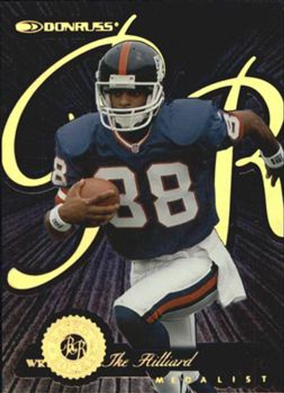 Ike Hilliard 1997 Donruss #1 Rated Rookies Medalist RAW
